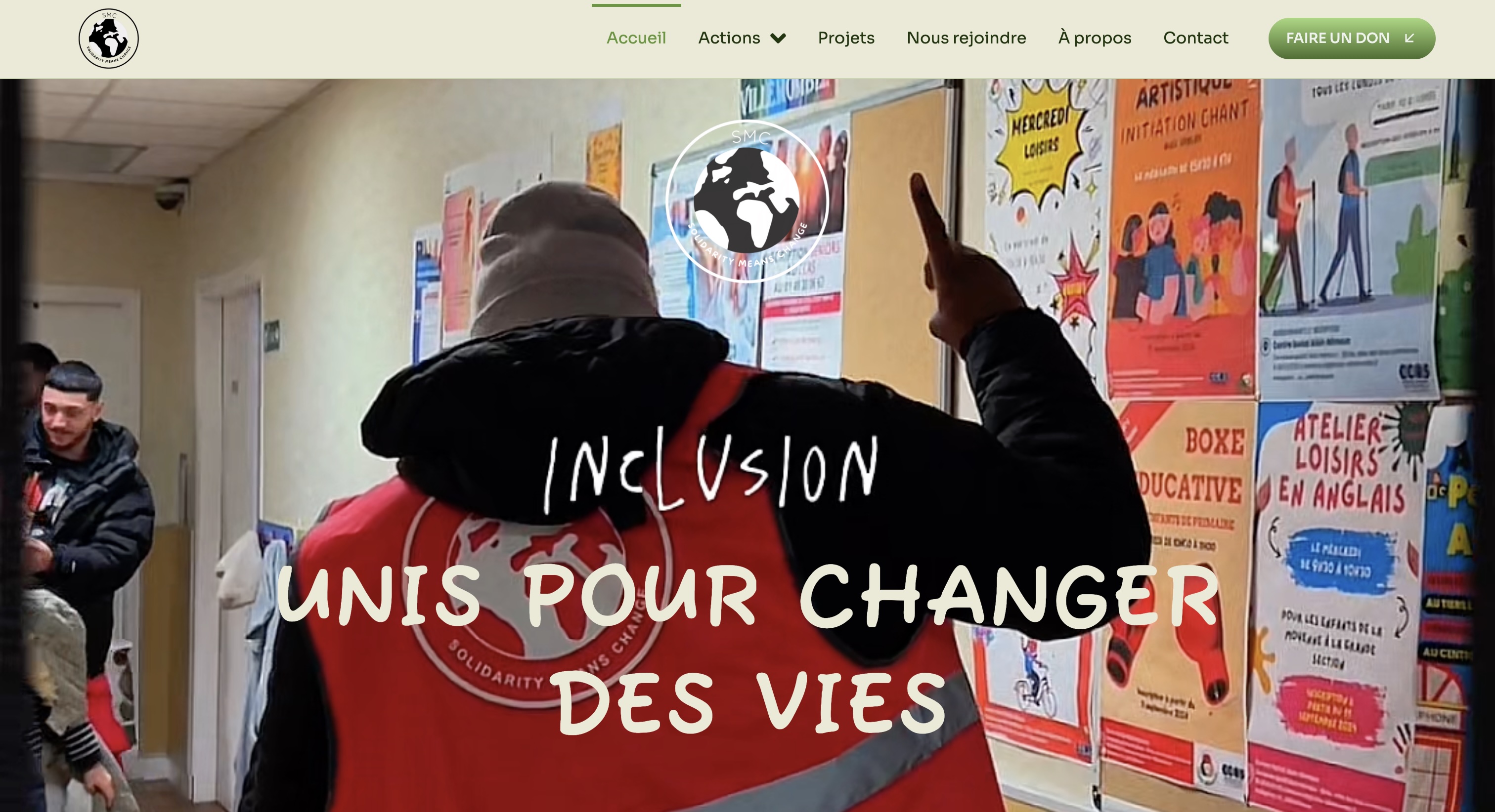 site internet Solidarity Means Change